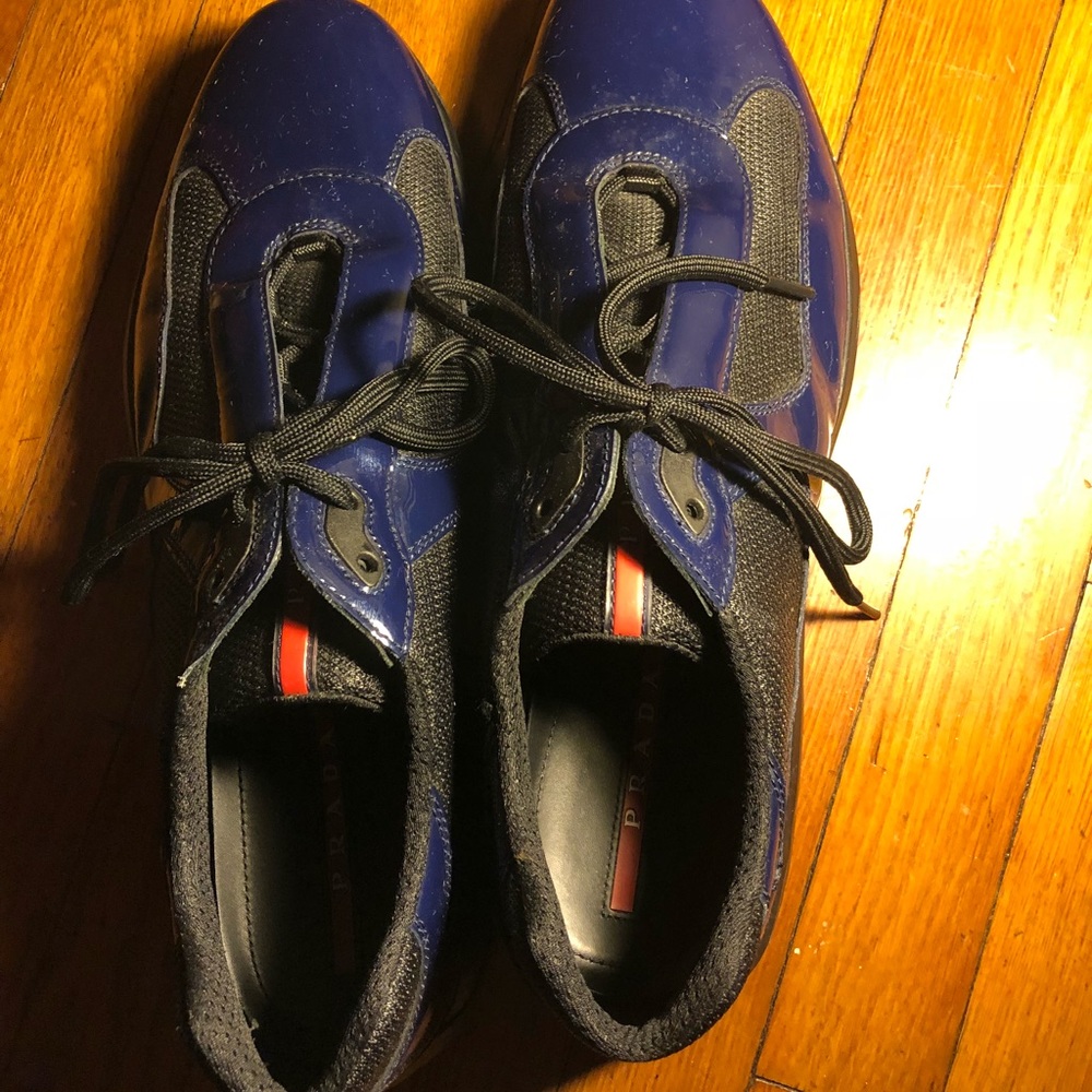Navy Blue Prada